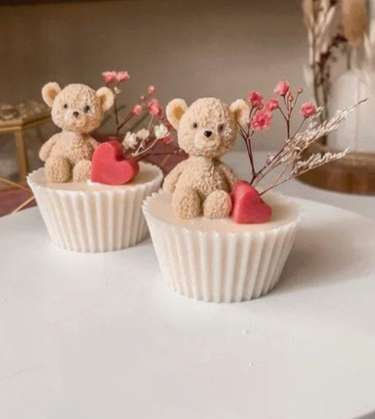 Teddy Bear Candle – Cute Handcrafted Gift Candle