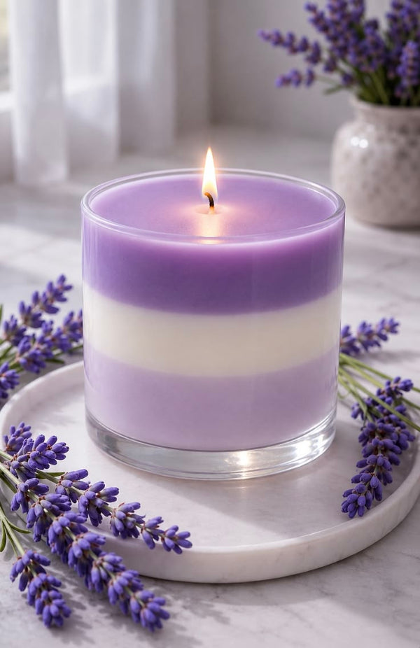 Multi colour Jar Candle