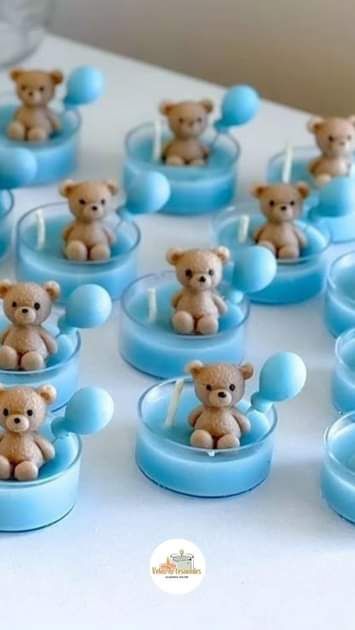 Teddy Bear Candle – Adorable Handcrafted Candle for Gifting 🧸✨