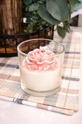 Rose Bloom Pastel Jar Candle