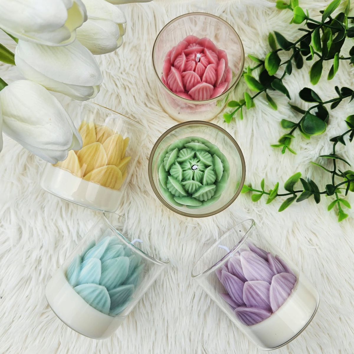 Lotus Glow Jar Candle