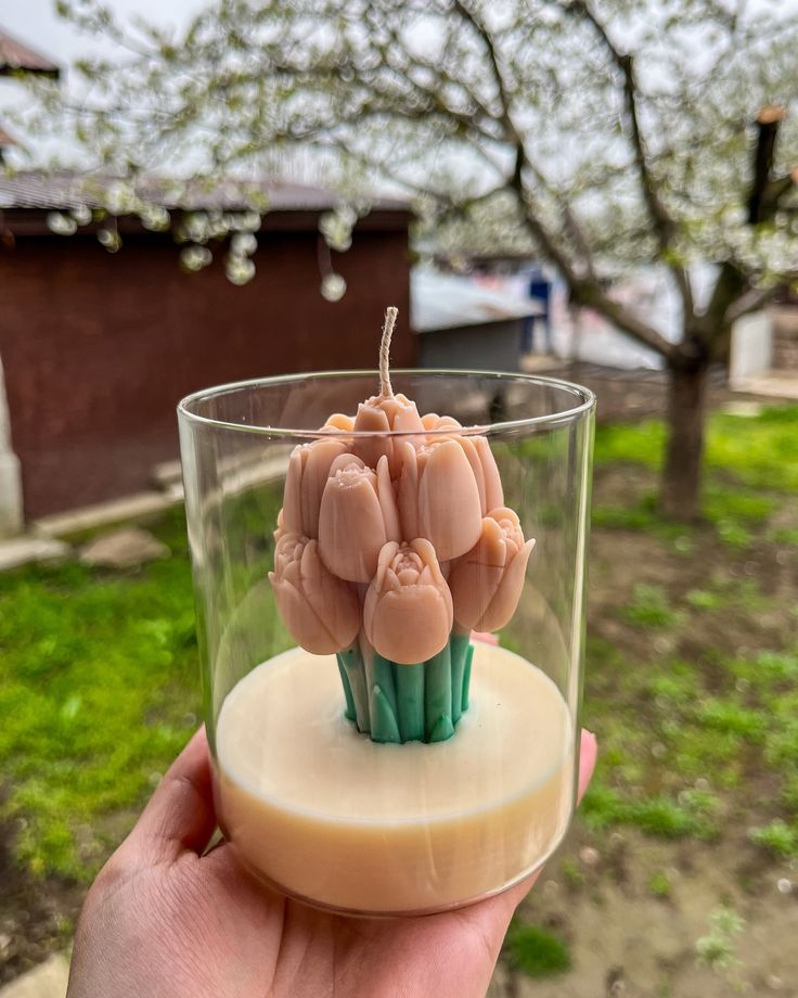 Pastel Bloom Jar Candle