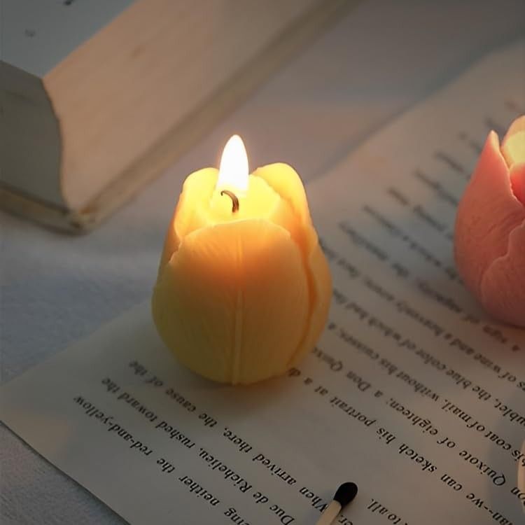 Rose Candle Sticks Bouquet 🌷🕯️