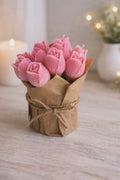 Pink Bloom Candle Bouquet Box 💐🕯️