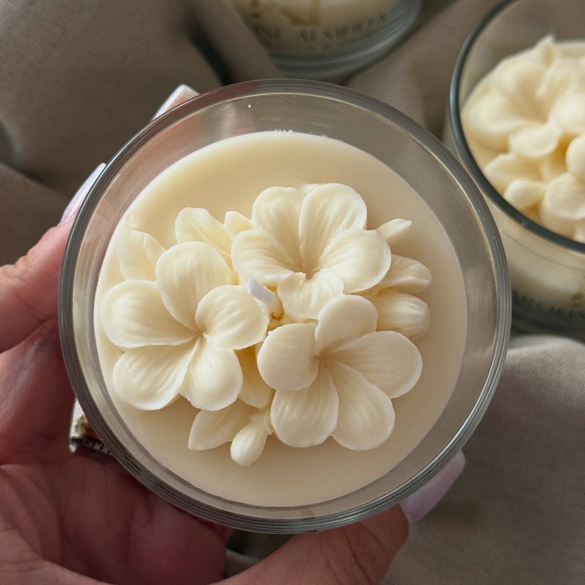 Pastel Bloom Jar Candle