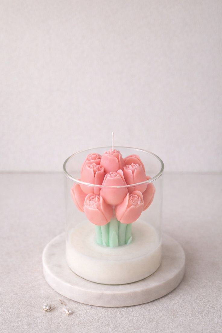 Pastel Bloom Jar Candle
