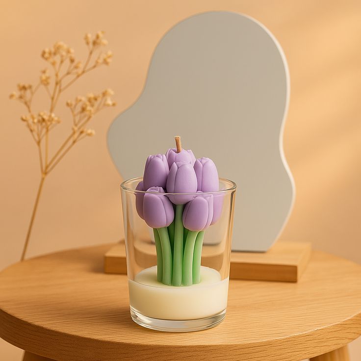 Pastel Bloom Jar Candle