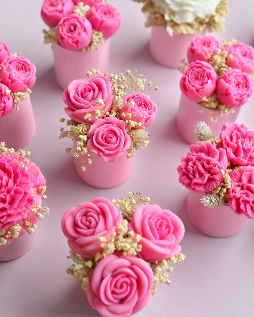 Elegant Floral Candle Arrangements Blooms That Last Forever