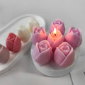 Rose Candle Sticks Bouquet 🌷🕯️