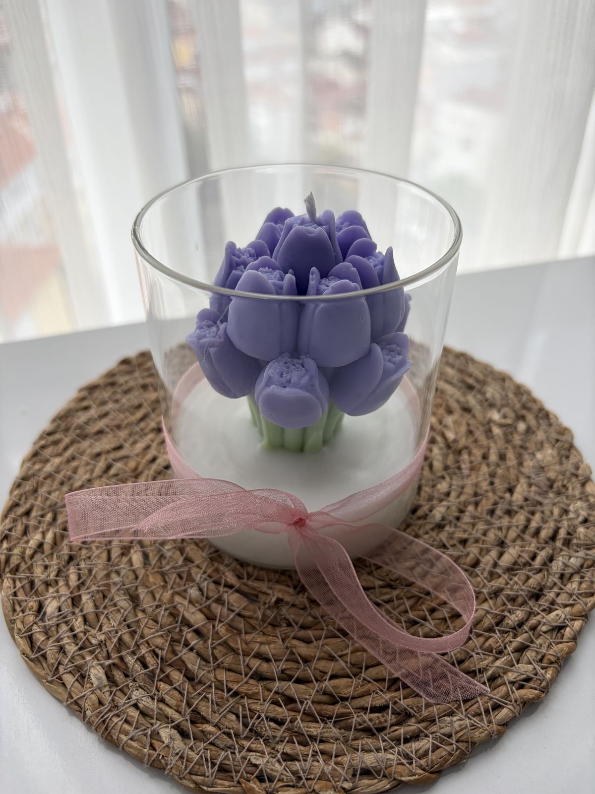 Pastel Bloom Jar Candle
