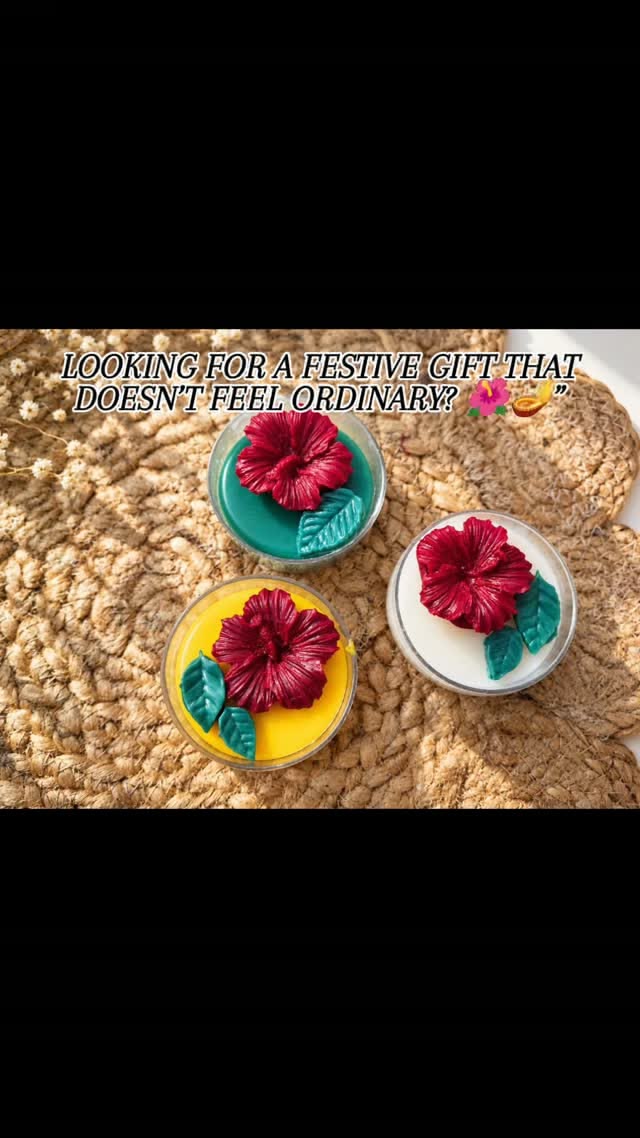 Small Tea Light Candles with Decor to Welcome Prosperity