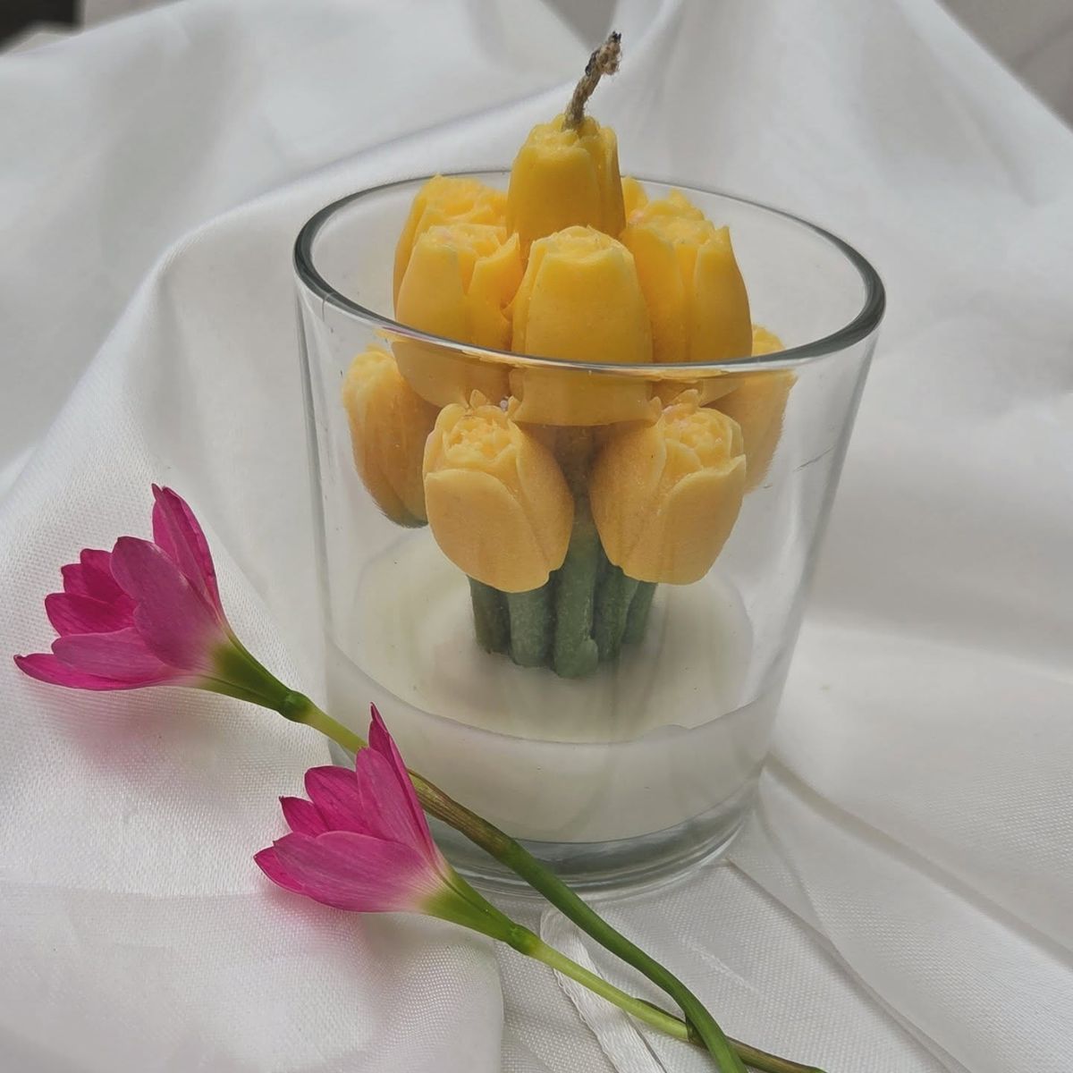 Pastel Bloom Jar Candle