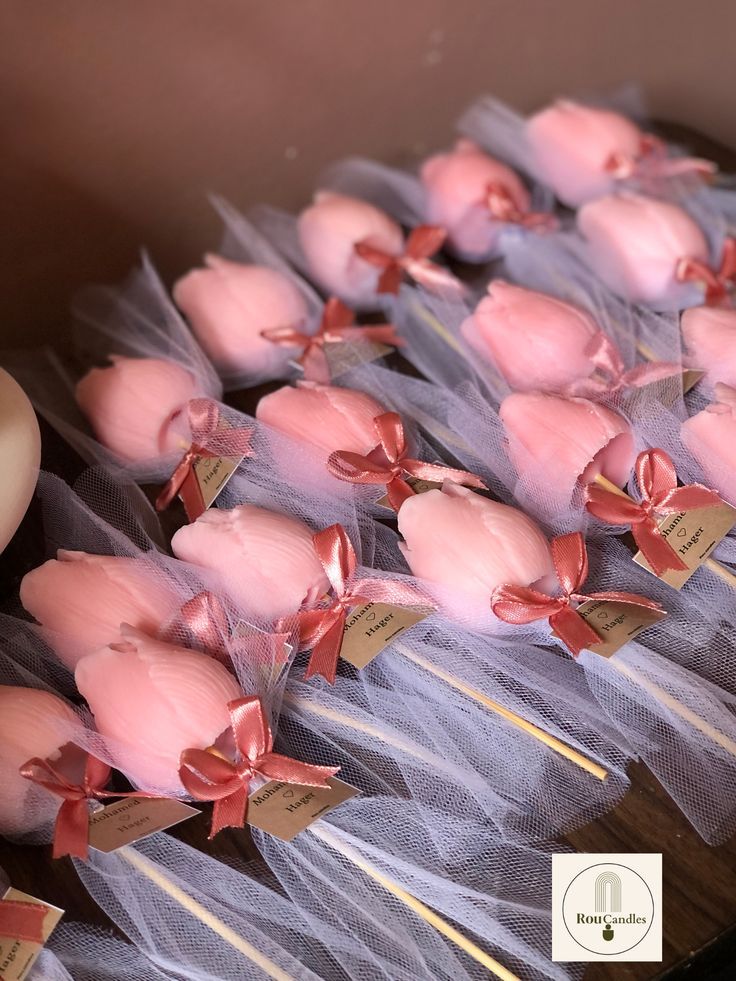 Rose Candle Sticks Bouquet 🌷🕯️