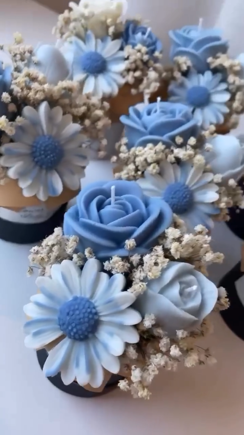 A Touch of Serenity & Elegance Blossom Candle