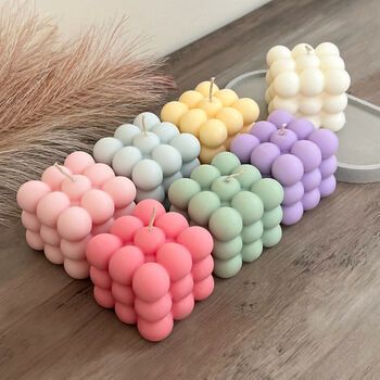 Blush Bubble Gift Candle