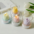 Tulip Flower Jar Candle