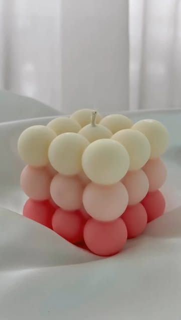Blush Bubble Gift Candle