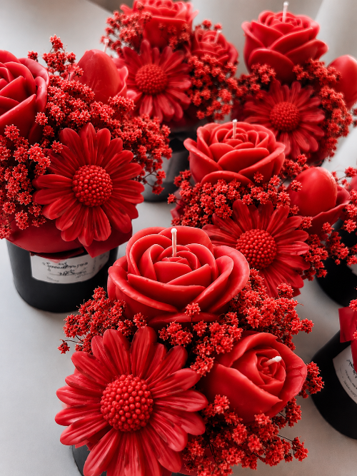 A Touch of Serenity & Elegance Blossom Candle
