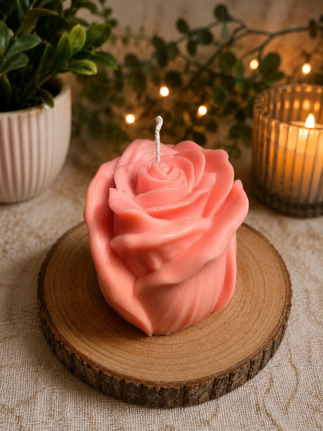 Rose Bloom Candle