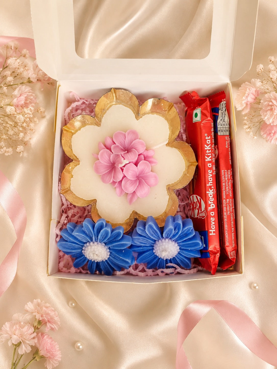 Handmade Floral Candles & Gift Hampers