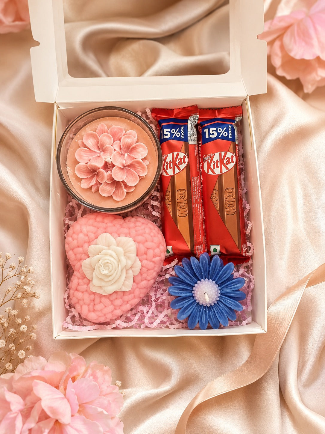 Handmade Floral Candles & Gift Hampers Chocolate Gift Boxes
