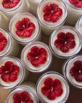 Handcrafted Hibiscus Flower Scented Jar Candle