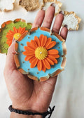 Daisy Urli With Multi colour base