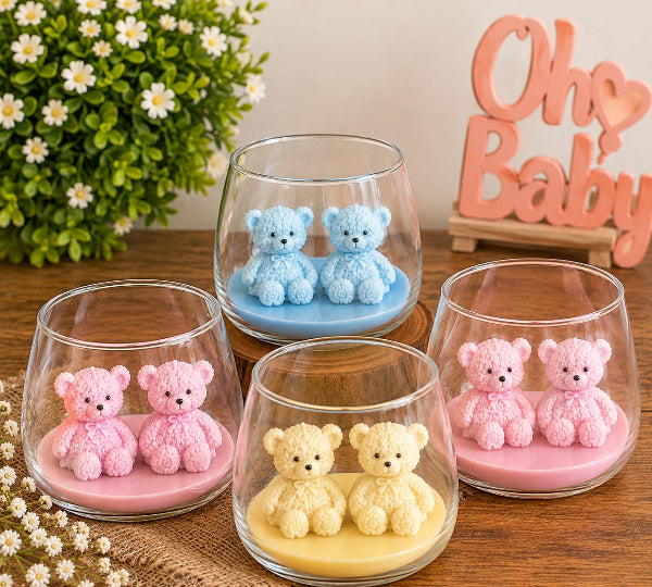 Teddy Bear Candle