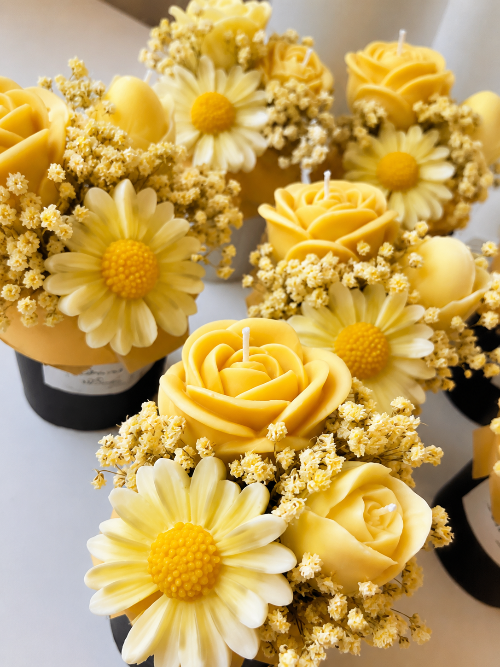 A Touch of Serenity & Elegance Blossom Candle