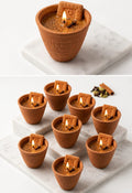 Chai Kulhad Candle – Handmade Masala Tea Inspired Soy Wax Candle