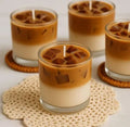Handmade Cold Brew Inspired Soy Wax Candle in Glass Jar