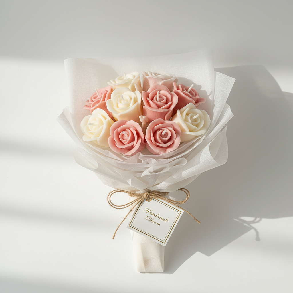 Floral Candle Bouquet Hero