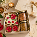 Small Diwali Hamper with Beautiful Hibiscus