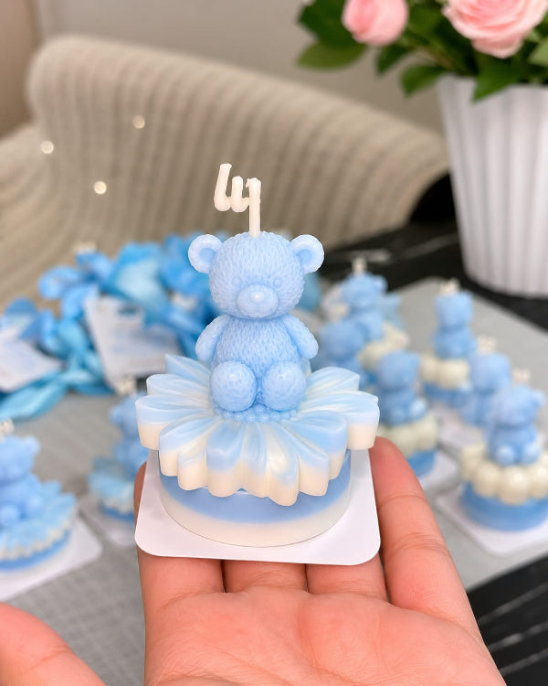 Personalised Teddy Bear Scented Soy Wax Candle