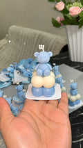 Personalized Teddy Bear Scented Soy Wax Candle