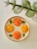Round Urli with Marigold