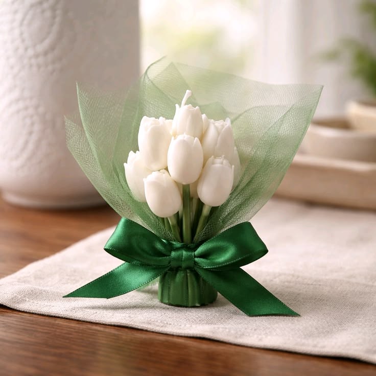 Tulip Bouquet Candle